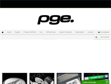 Tablet Screenshot of pge-ltd.com
